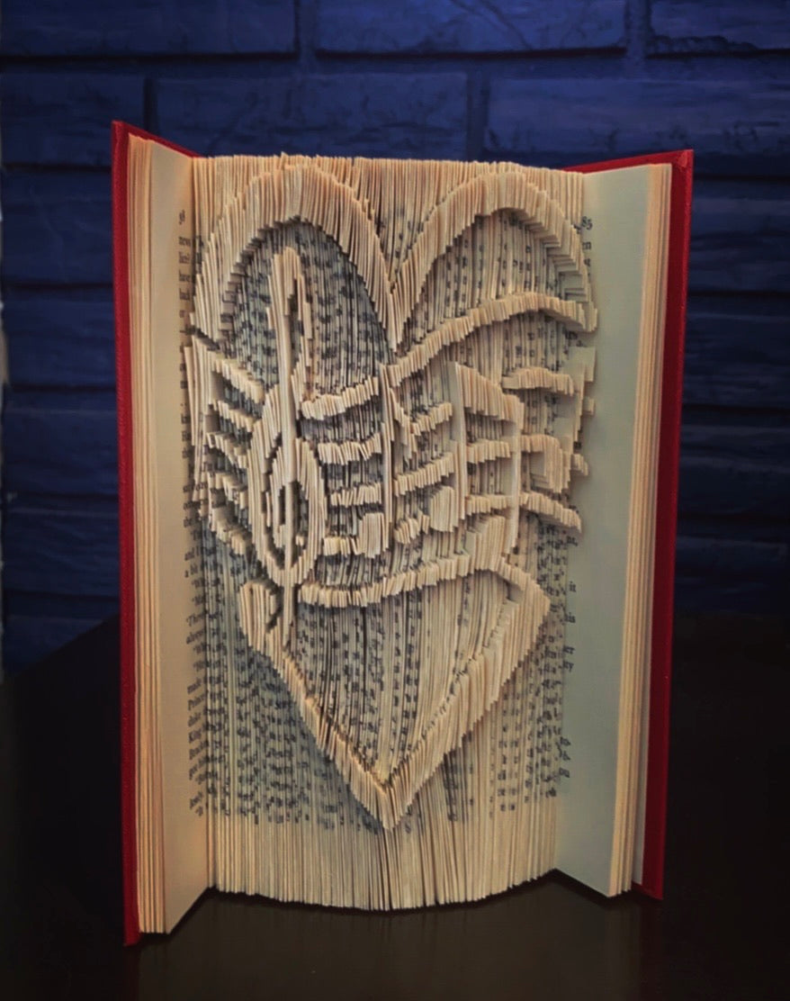 The Heart of Music Folded Book