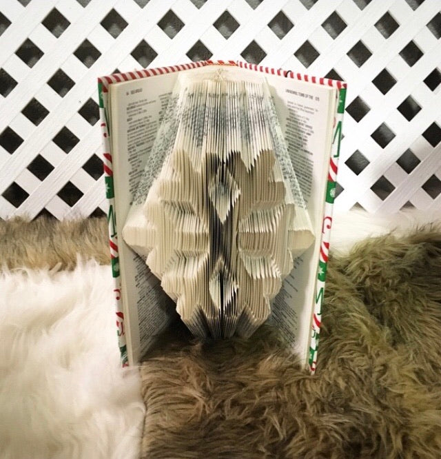Marvelous Snowflake Folded Book