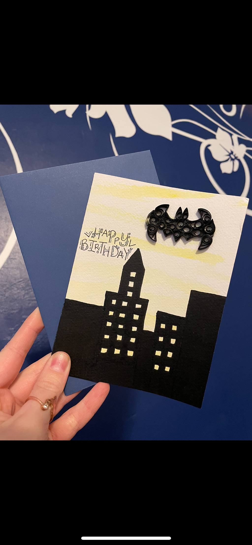 Batman Birthday Card