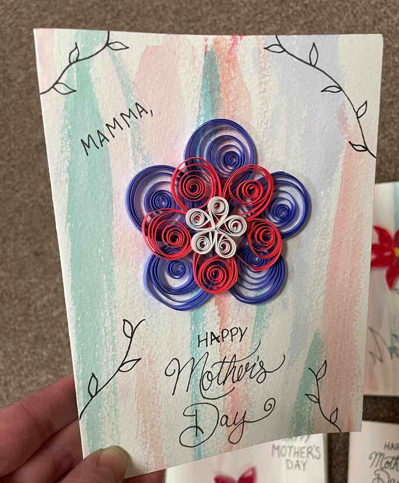 Mother’s Day Quilled Card - Garden Series Style #5