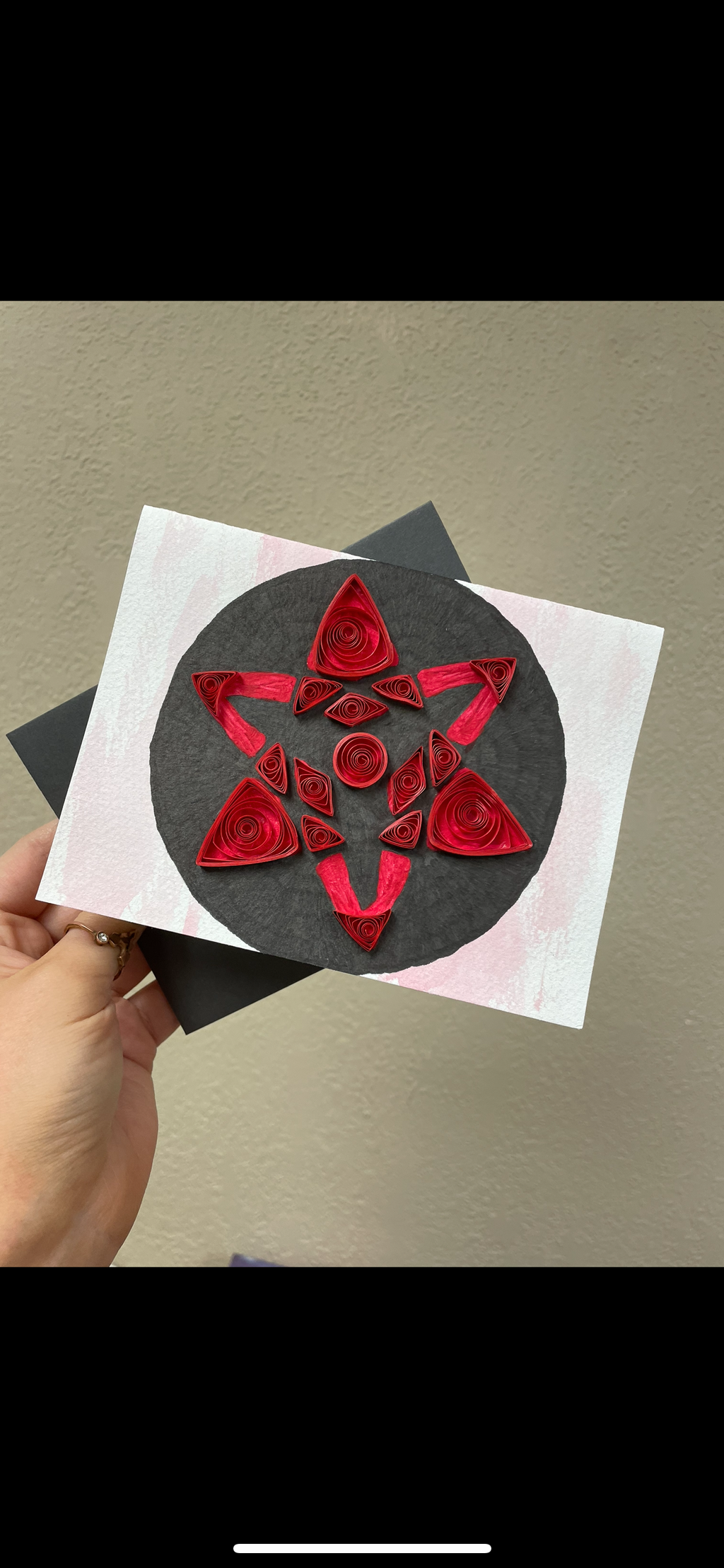 Sharingan Birthday Card