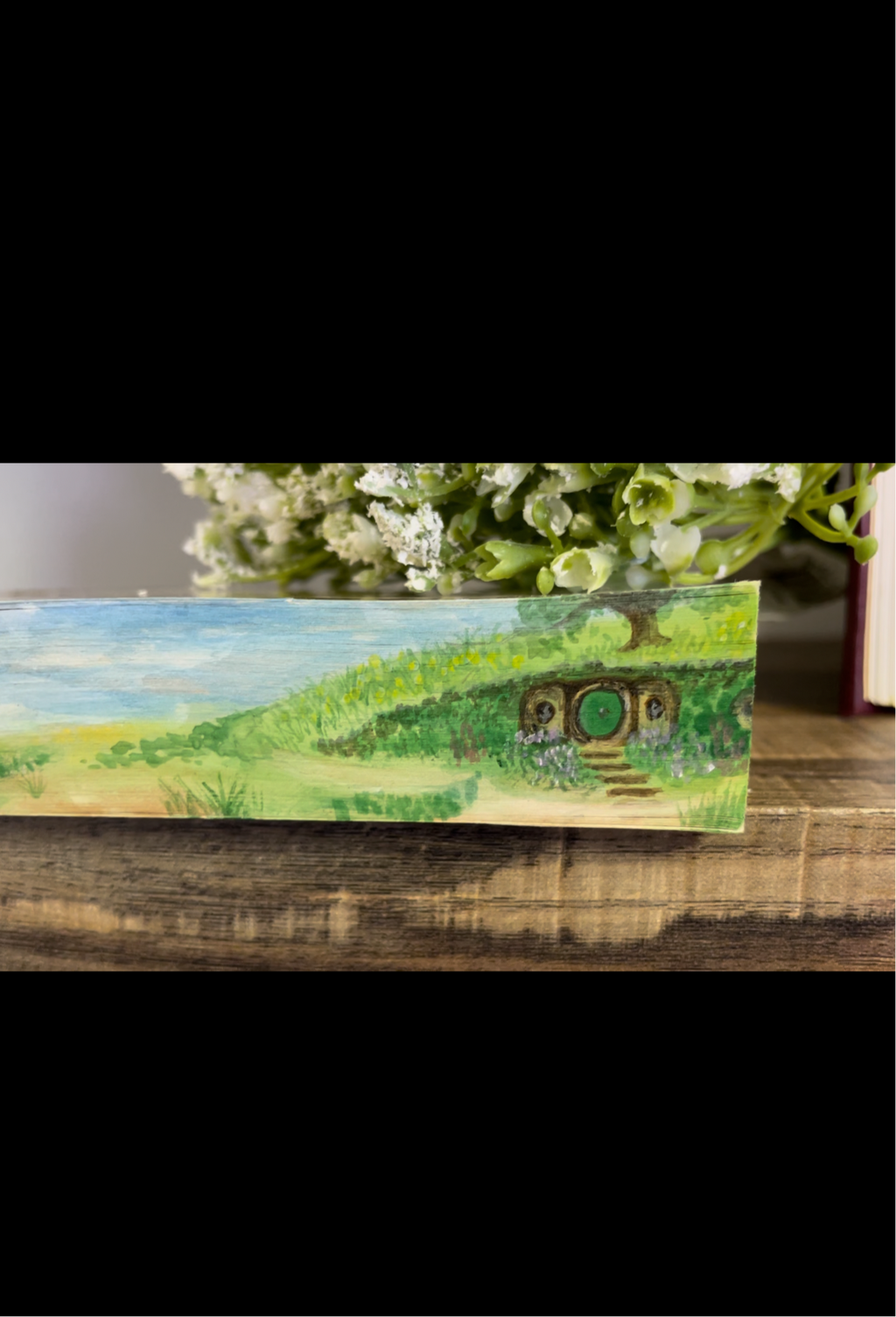 LOTR Hobbiton Fore-edge Painting Book 1