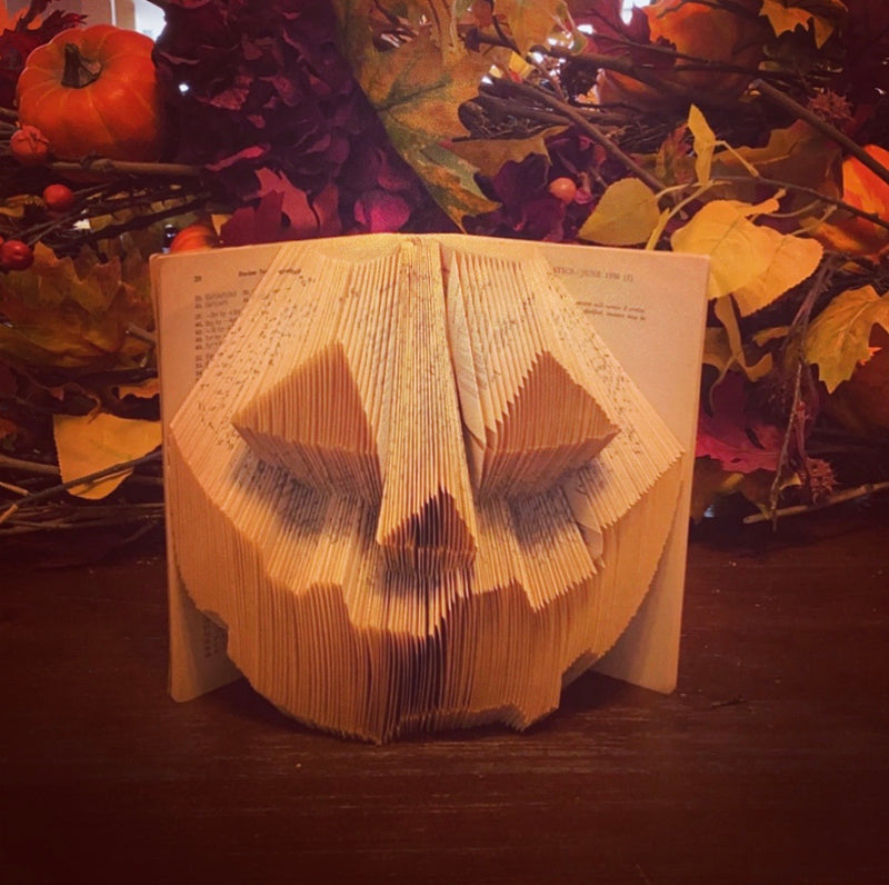 Jack O’ Lantern Folded Book