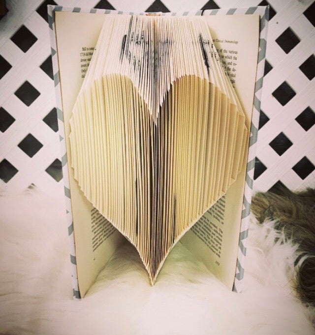 Heart Folded Book