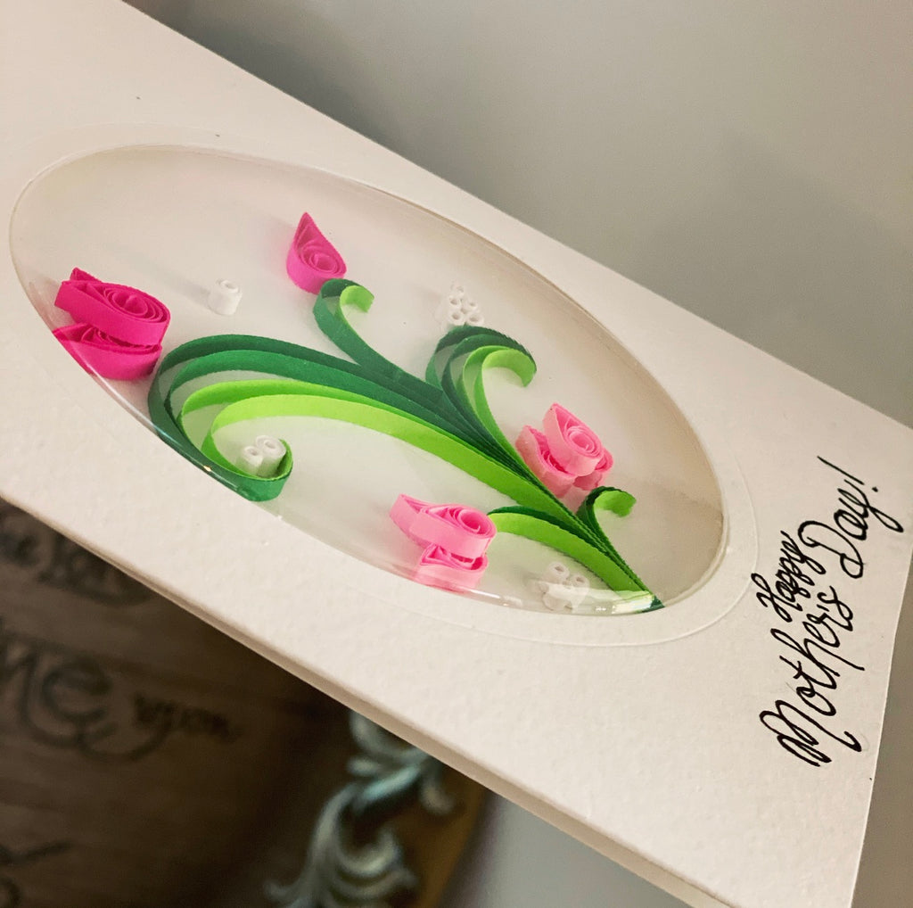Mother’s Day Bubble Cover Quilled Card