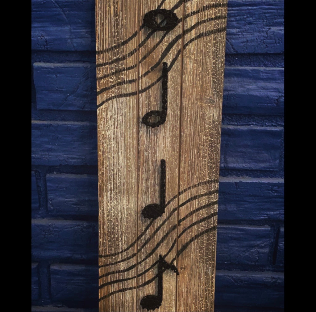 Music Notes Wall Plaque