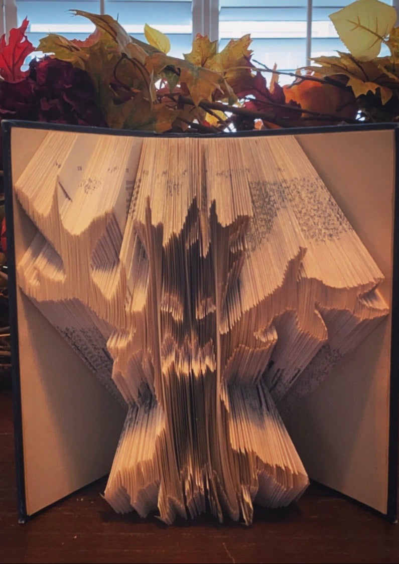 Haunted Tree Folded Book