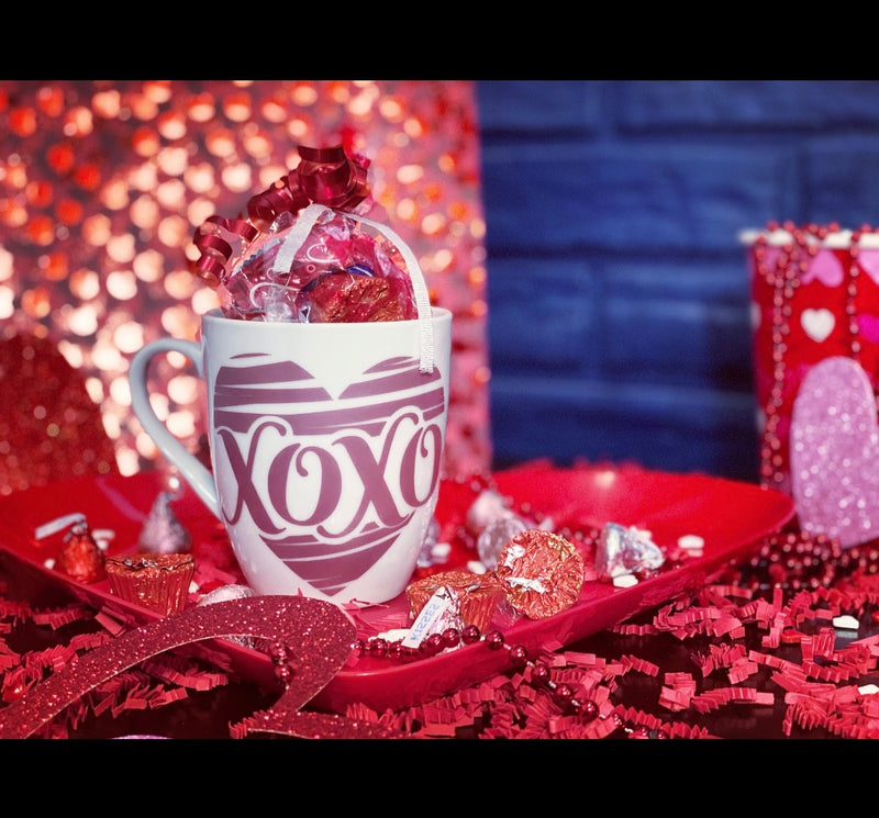 XOXO Mug with candy