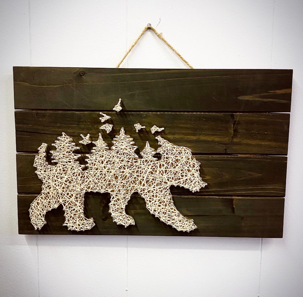 Forest Bear Wall Plaque