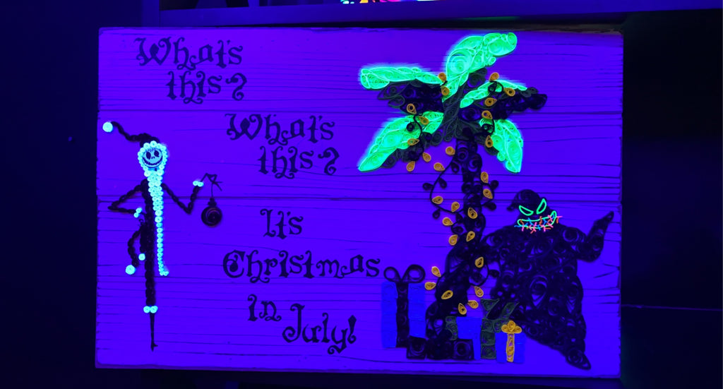 Christmas in July Custom Wall Plaque